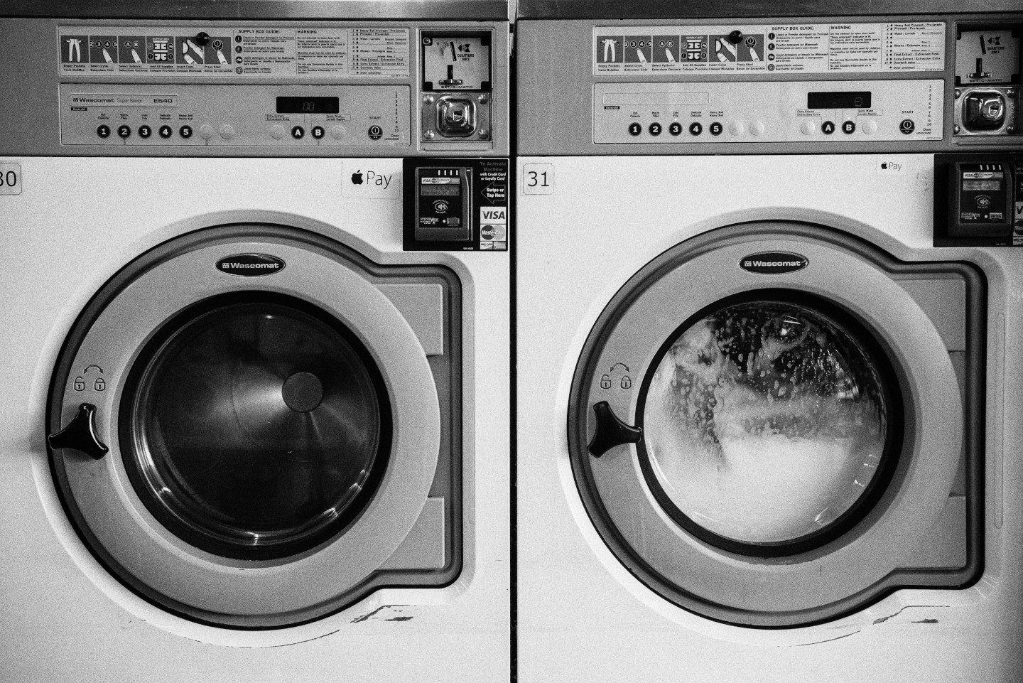 washer and dryer